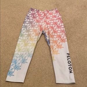 Peloton pride 2020 cropped leggings